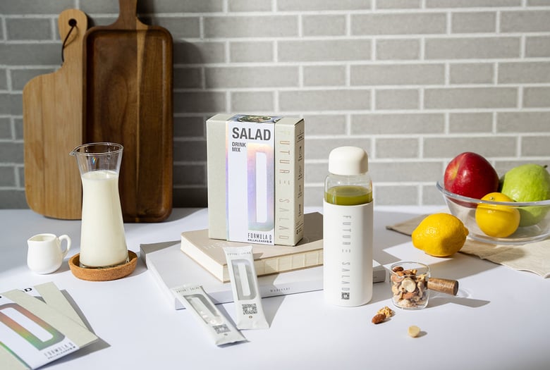 Future Salad Detox Drink Mix Latte