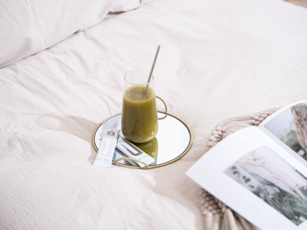 Glass of Future Salad Detox Drink Mix